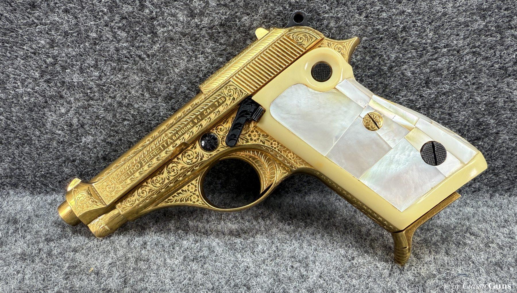 Beretta Mod. 70 engraved and gold plated