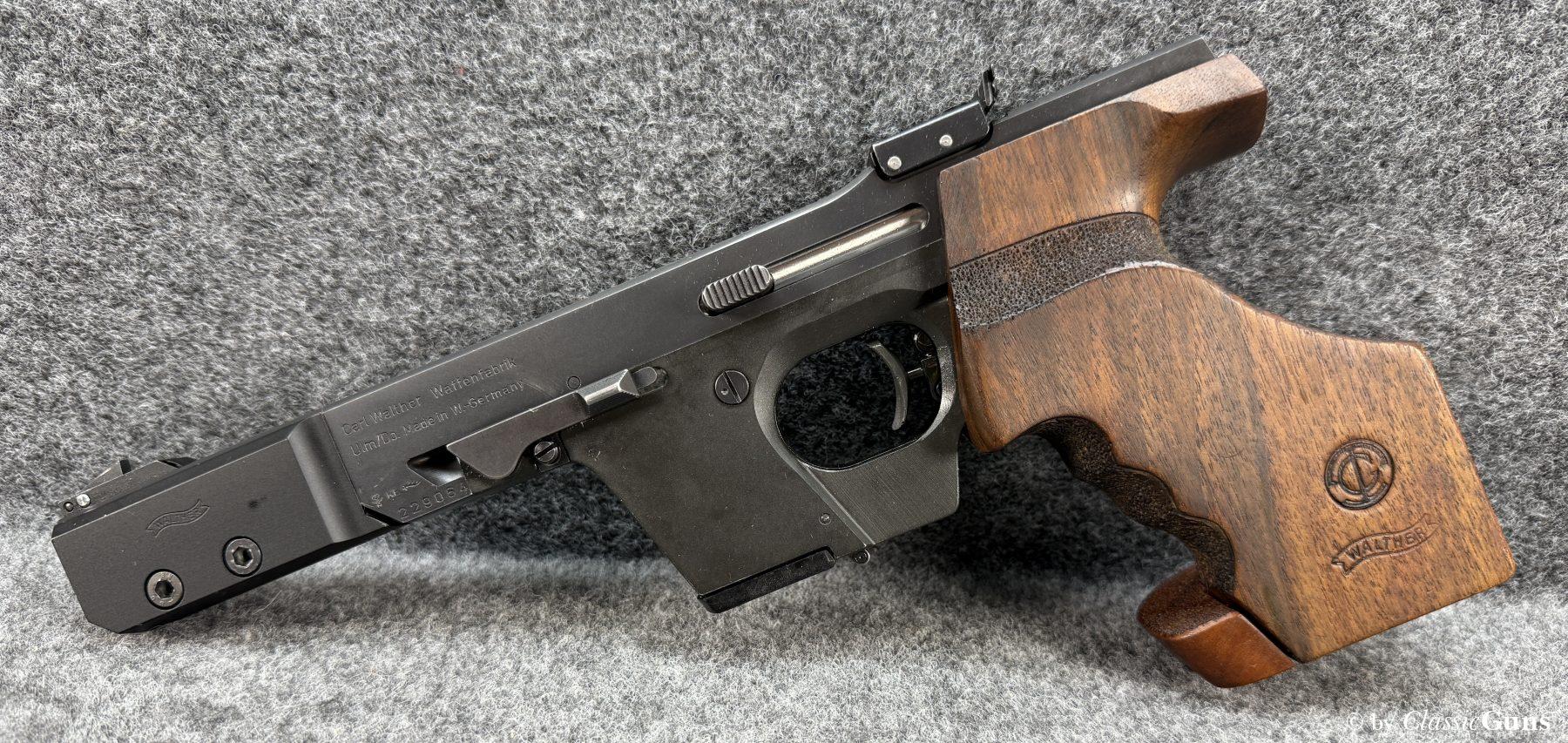 Walther GSP .22 with C. Morini grips