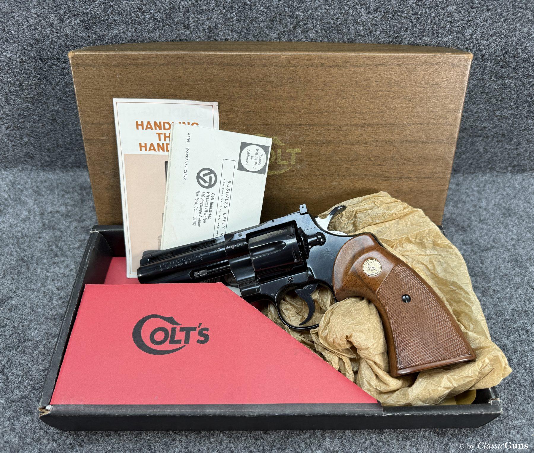 Colt Python .357 Mag. full set