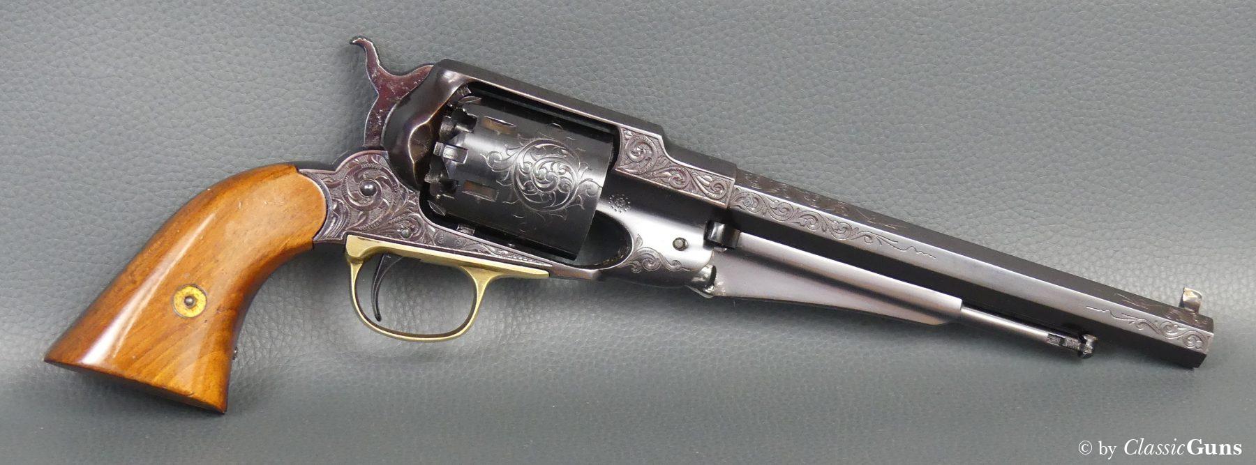 Santa Barbara New Mod. Army 1858 engraved